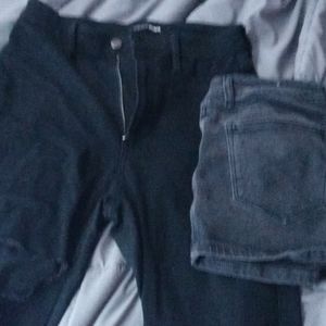 Jeans and Jean shorts combo